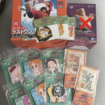 원피스 제일복권 라스트 원 미래도 에그 헤드셋 세트