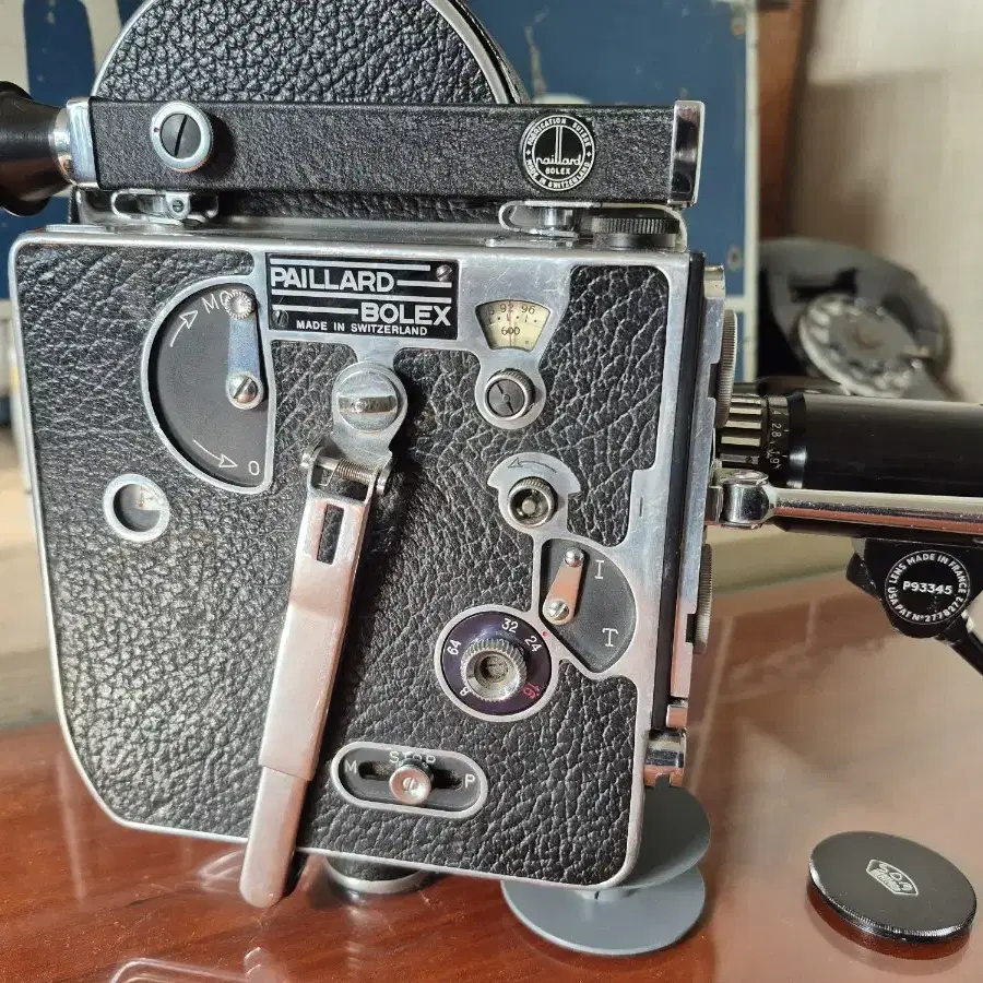 빈티지 Bolex H8 무비카메라 Som Berthiot Pan 줌렌즈