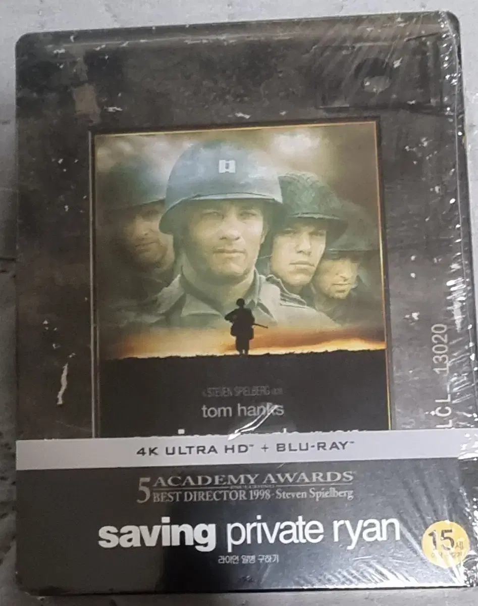 (Unsealed)Saving Private Ryan 4K Blu-ray Steelbook limited edition sells.