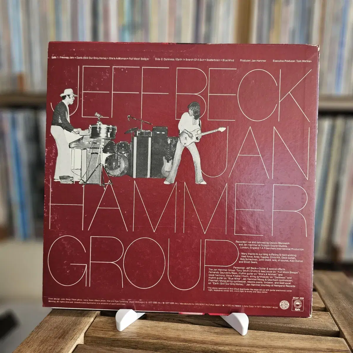 Jeff Beck & the Jan Hammer Group Live LP