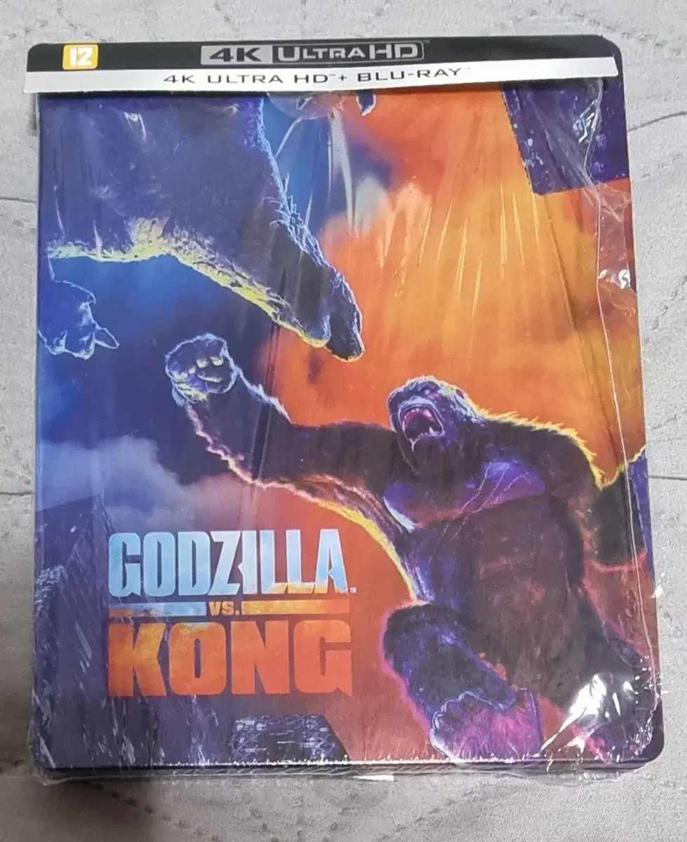 (unsealed//shipping)Godzilla vs. Kong 4k blu-ray steelbook limited edition sells