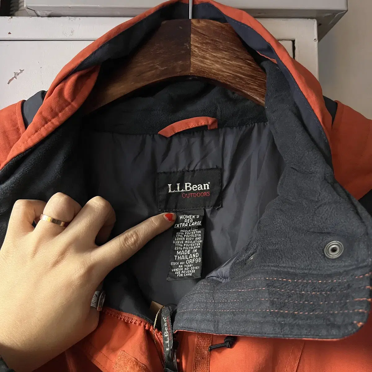 [XL]L.L.Bean 엘엘빈 배색 아웃도어 자켓