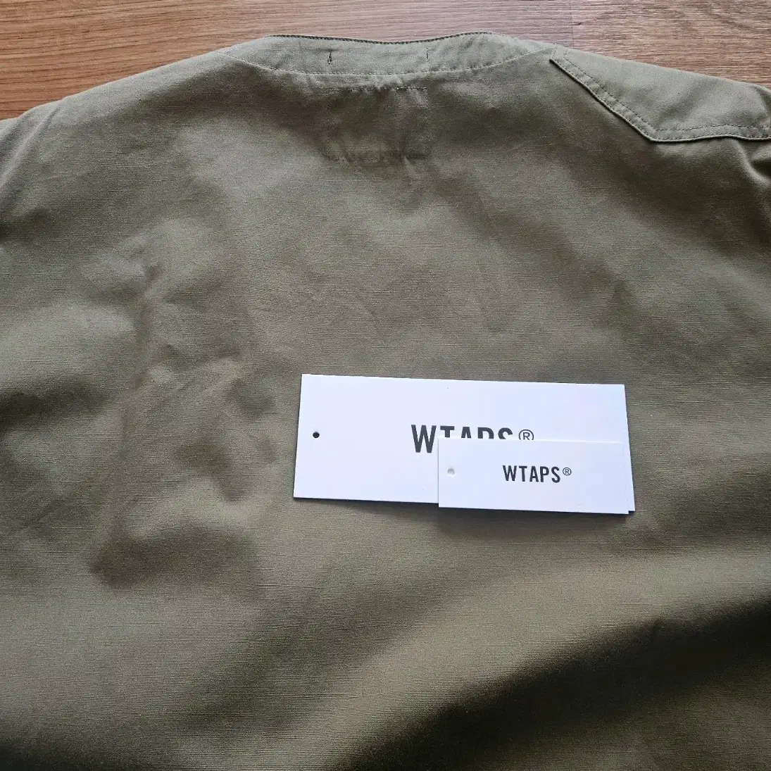 WTAPS COLLARLESS SCOUT SHIRT 3size