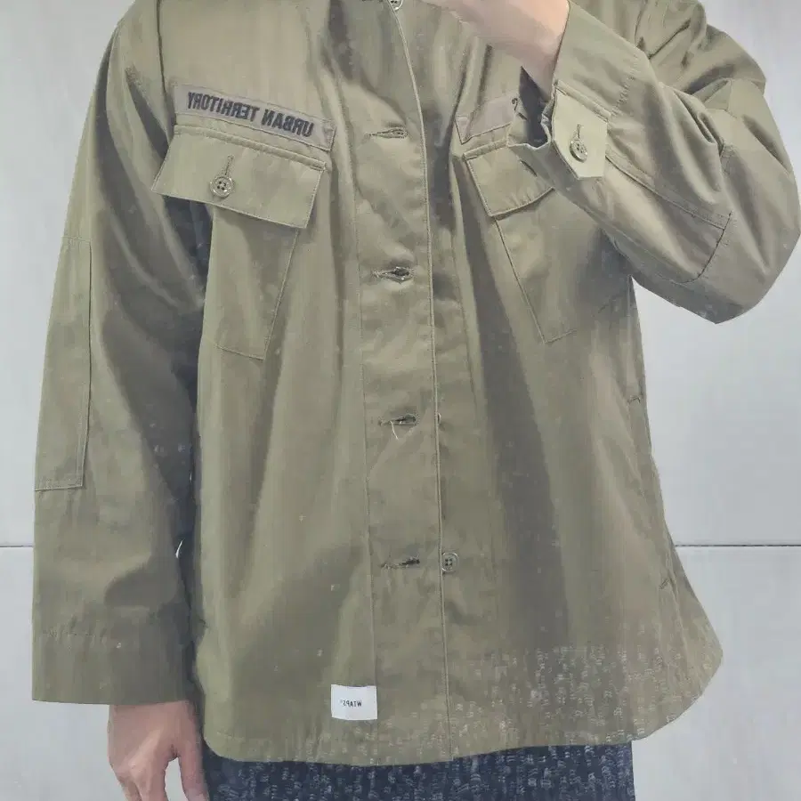 WTAPS COLLARLESS SCOUT SHIRT 3size