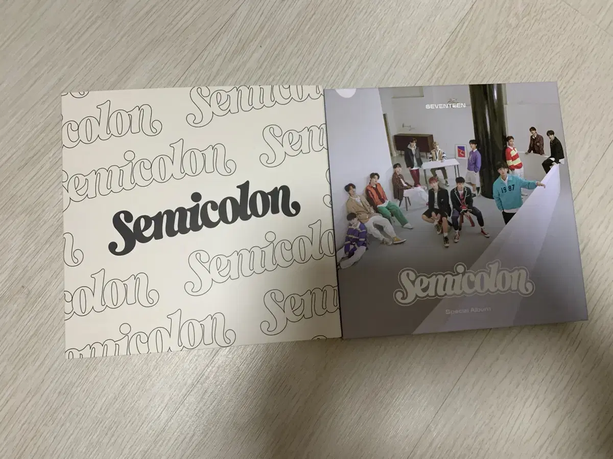 급처) 세븐틴 semicolon 개봉앨범