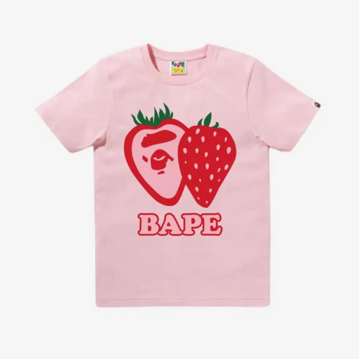 bape 베이프 스트로베리 반팔티 s