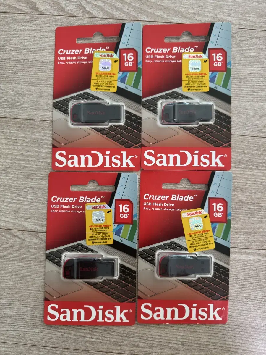 미개봉 샌디스크 SanDisk USB 메모리 16GB 여러개있음