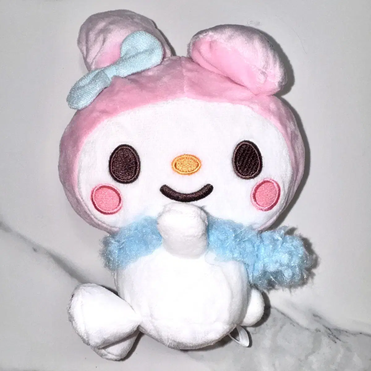 sanrio 산리오 마이멜로티 눈꽃 머플러 콜라보 인형