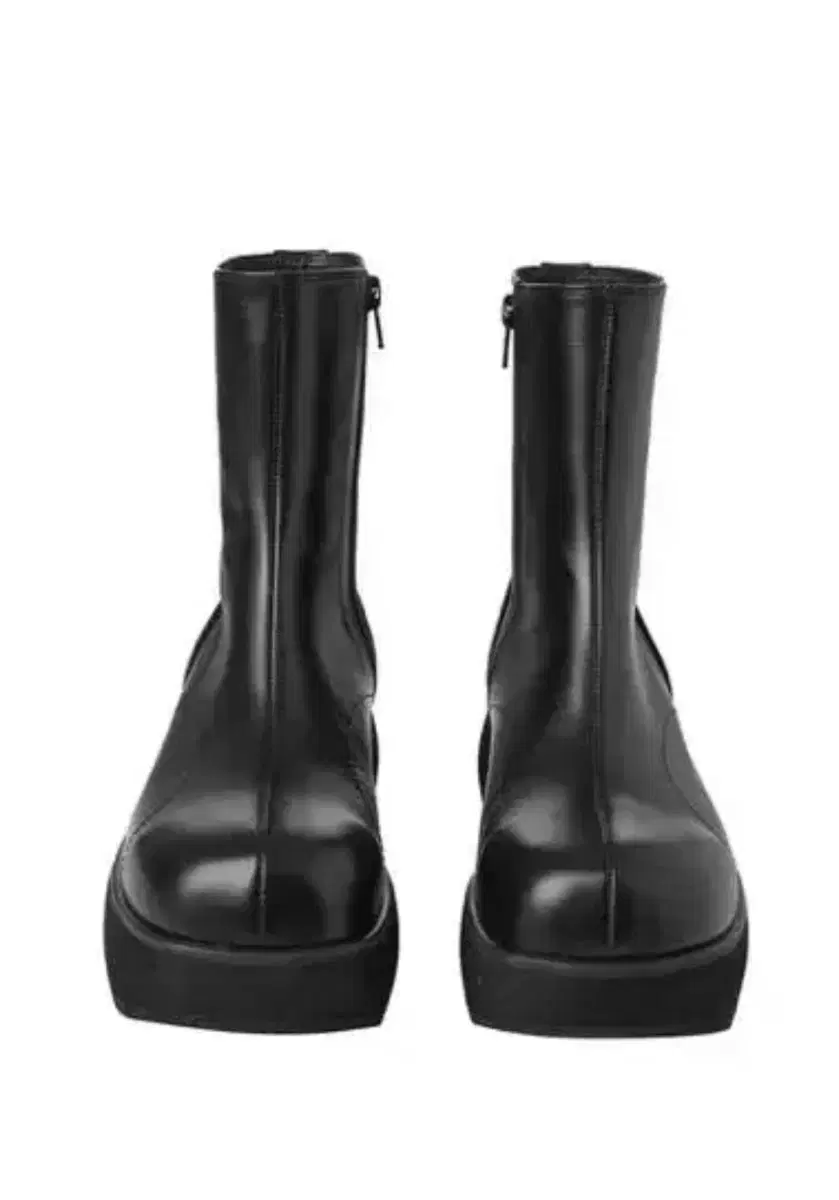 Theopen product LEATHER PLATFORM BOOTS