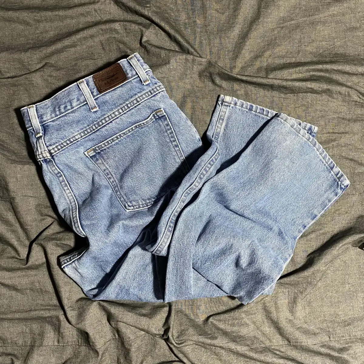 L.L. Bean Denim Pants Sz 35X36