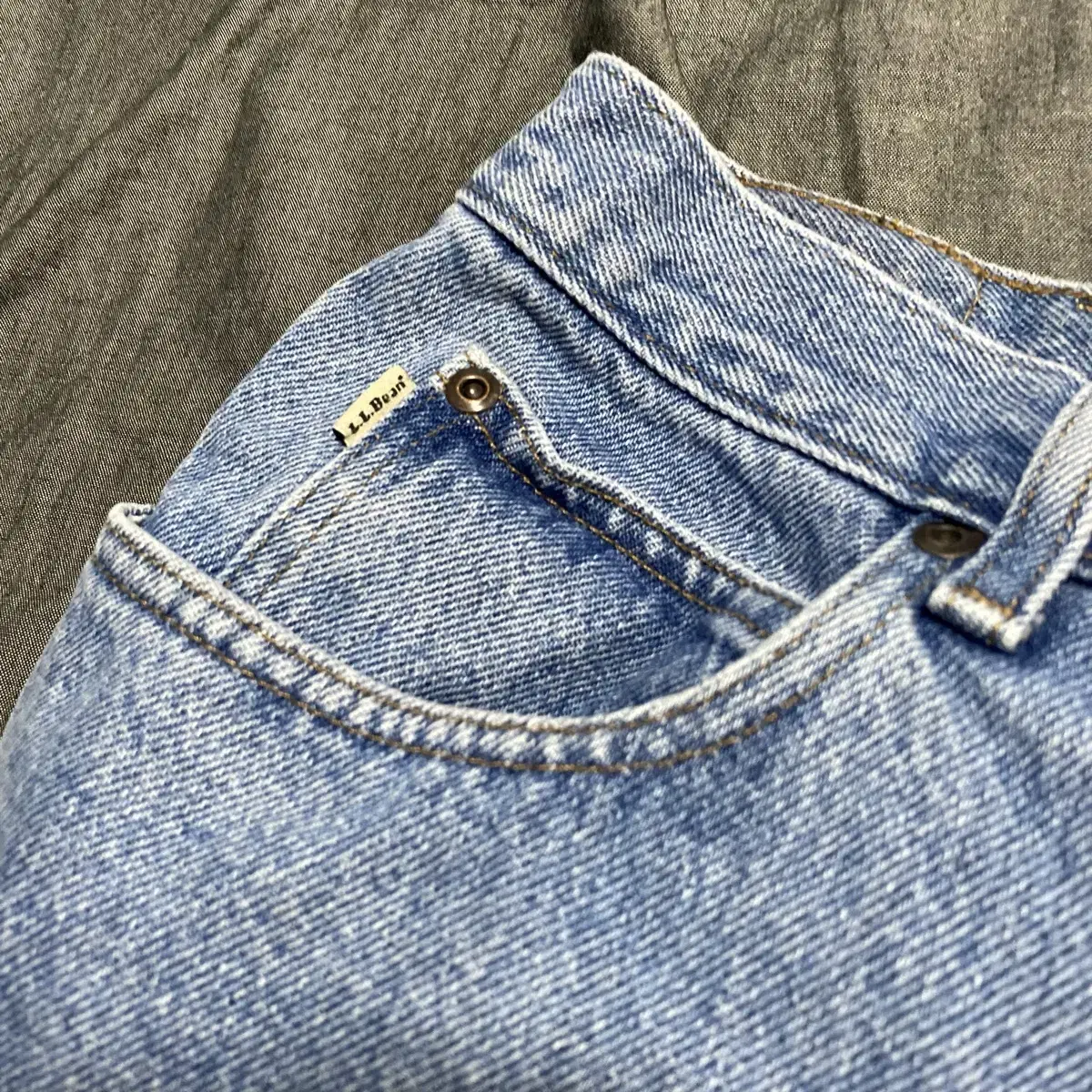 L.L. Bean Denim Pants Sz 35X36