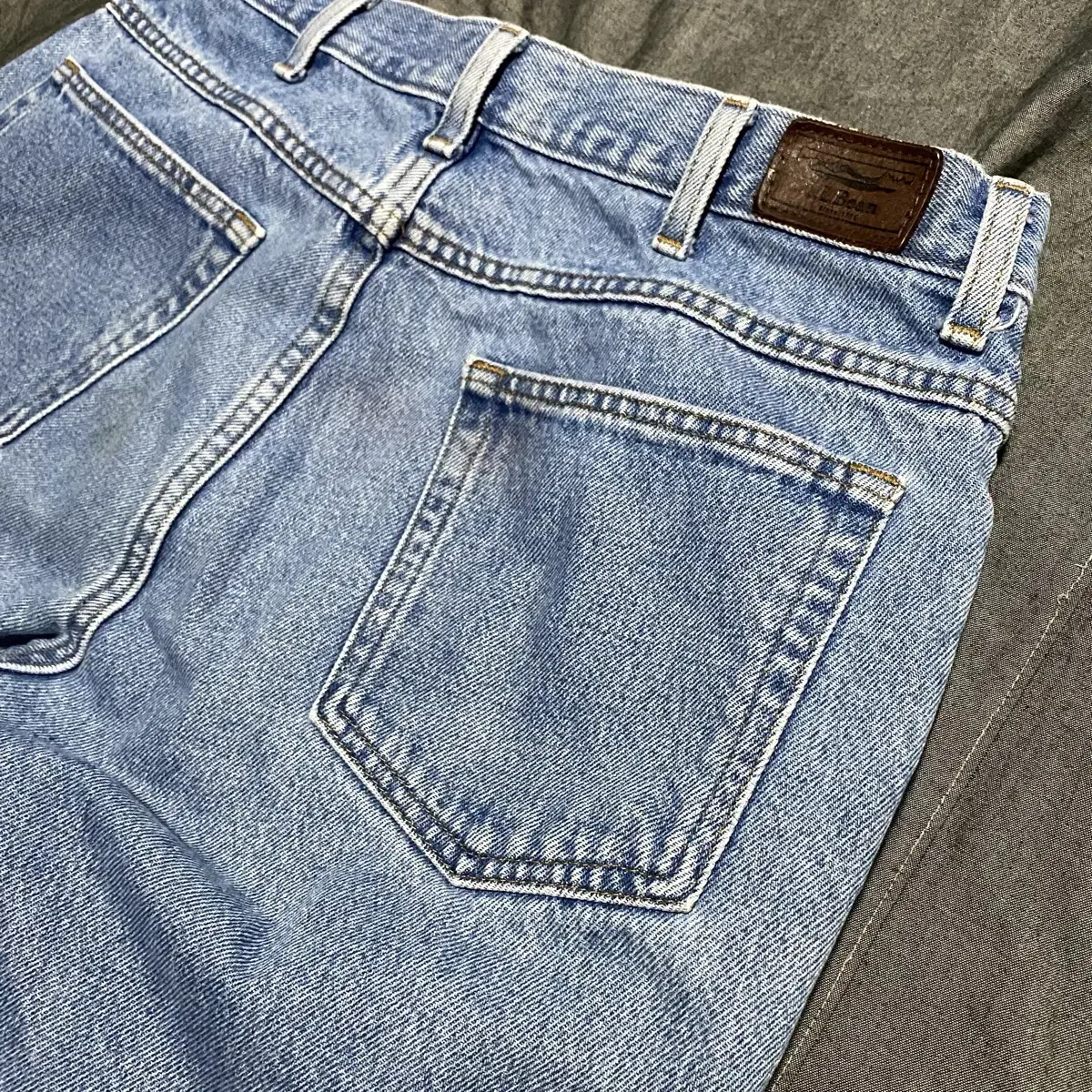 L.L. Bean Denim Pants Sz 35X36