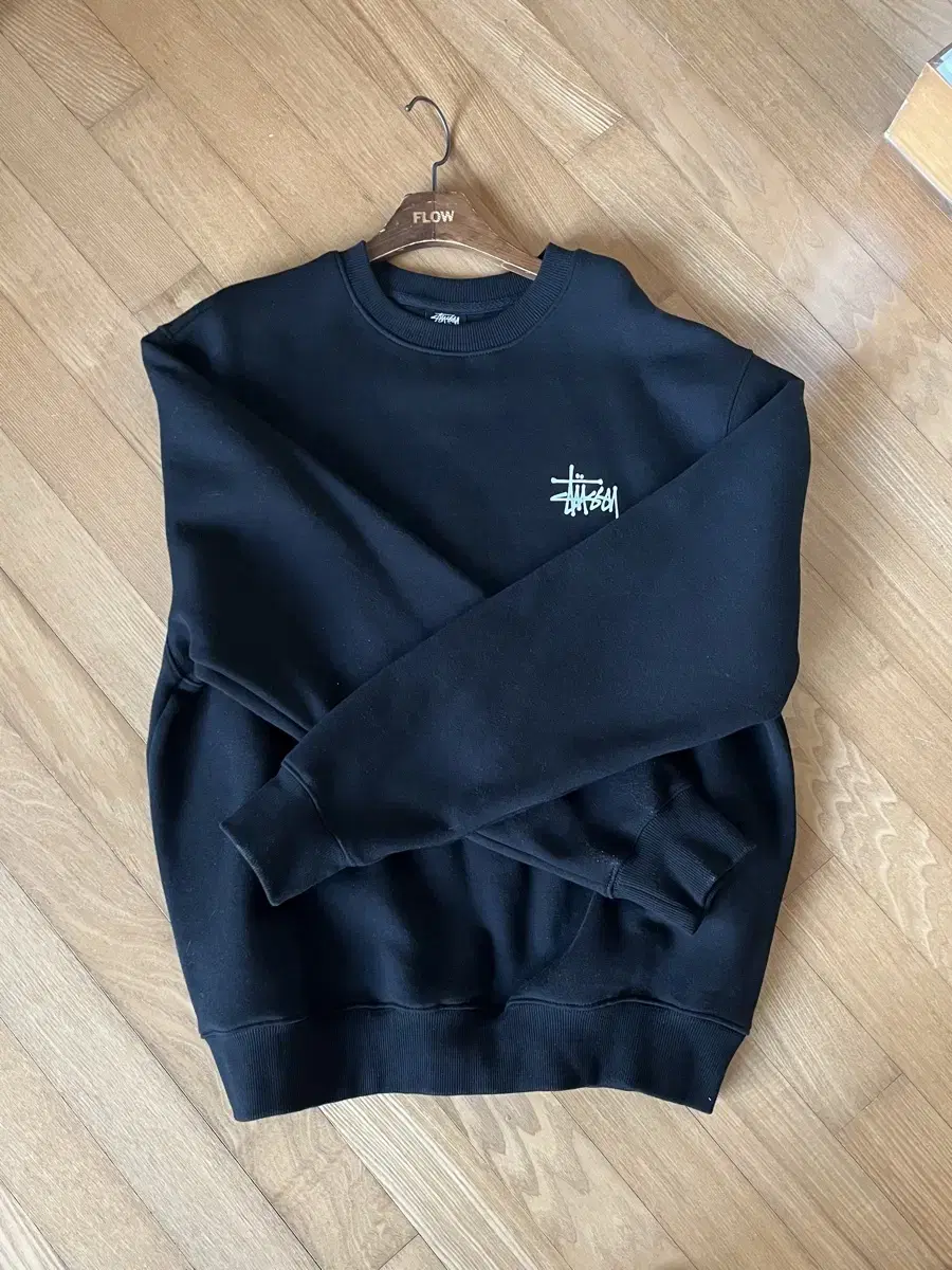 Stussy Basic Stussy Crew Black 2024