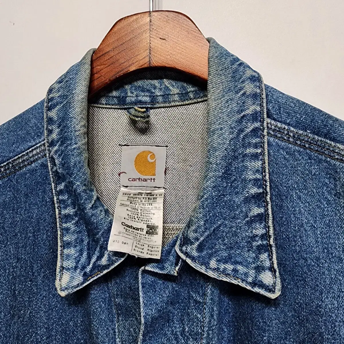 칼하트 CARHARTT 20'S 데님자켓 청자켓 L