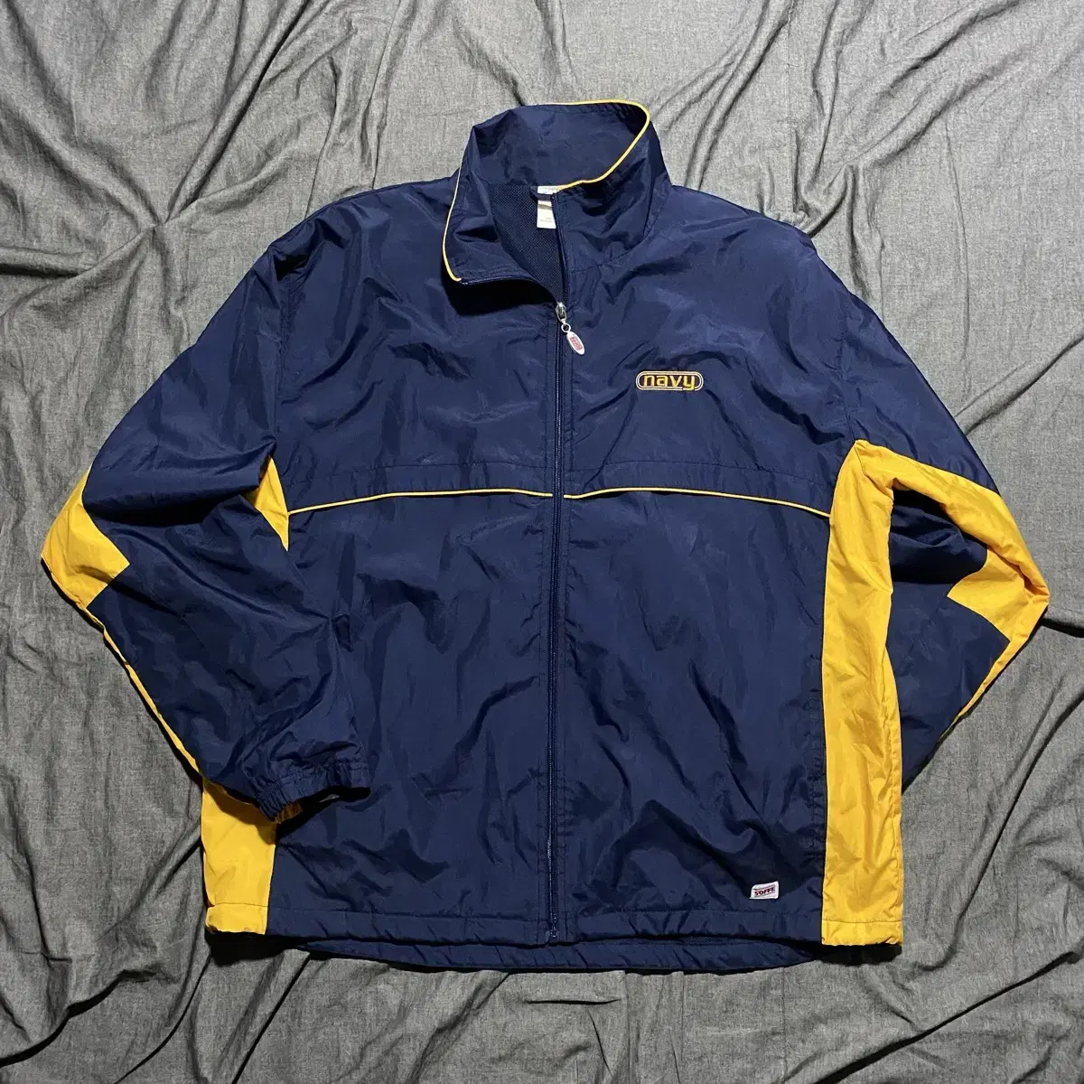 SOFFE Navy Training Jacket Sz L