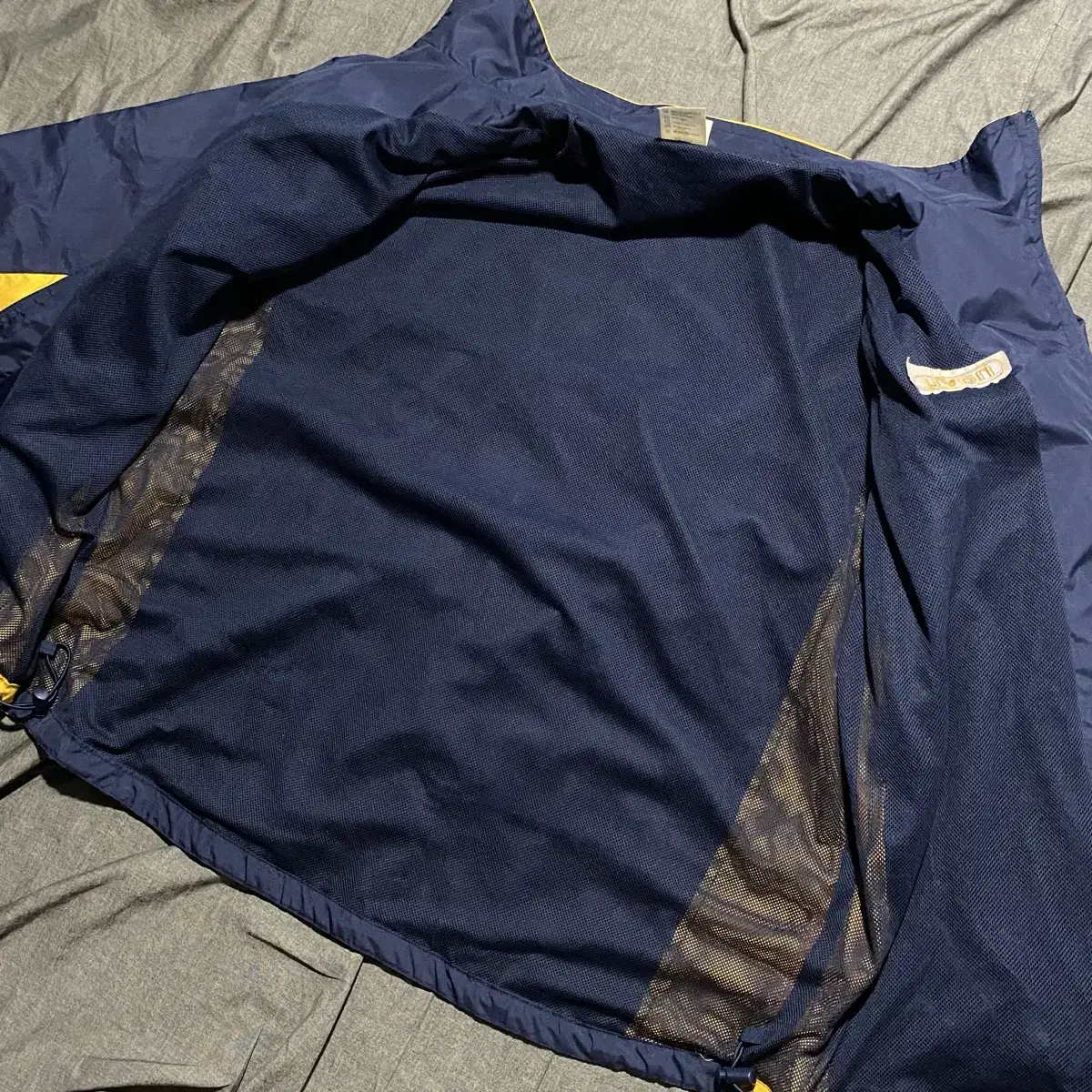 SOFFE Navy Training Jacket Sz L