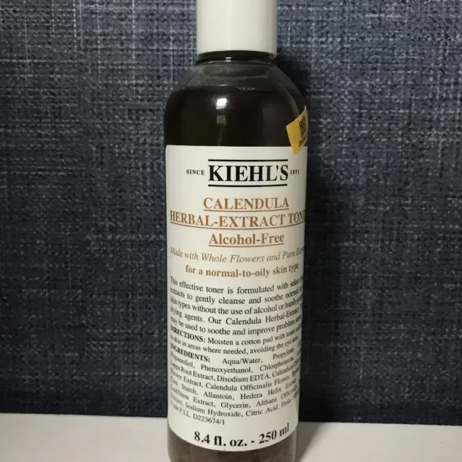 (미개봉 새제품) 키엘 칼렌듈라 허벌 엑스트렉트 토너 250ml