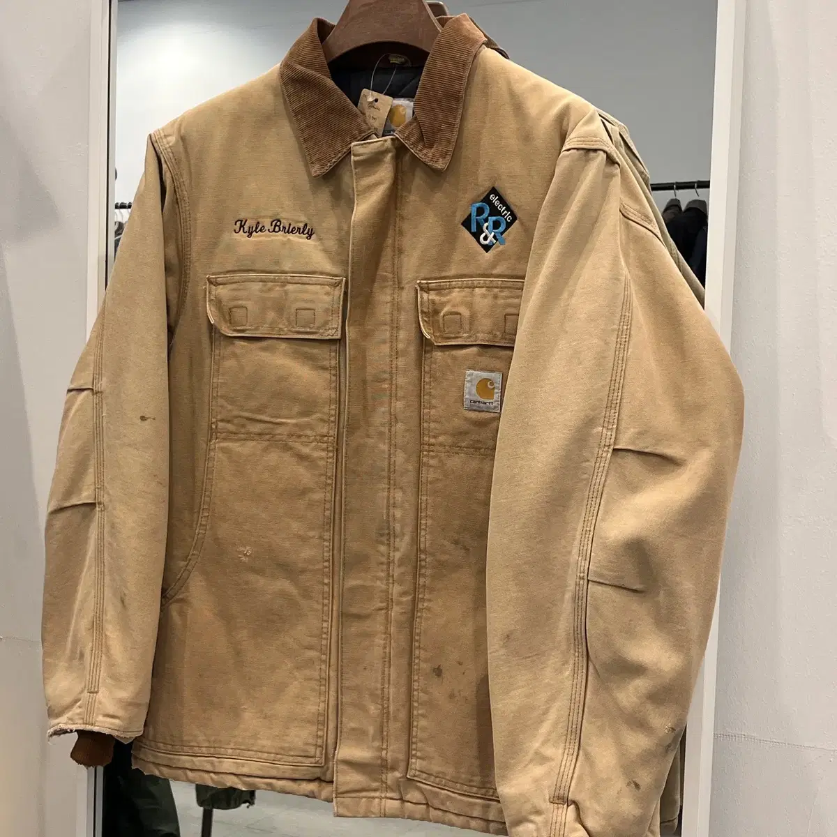 00s Carhartt 칼하트 아크틱 덕 캔버스 트레디셔널 자켓