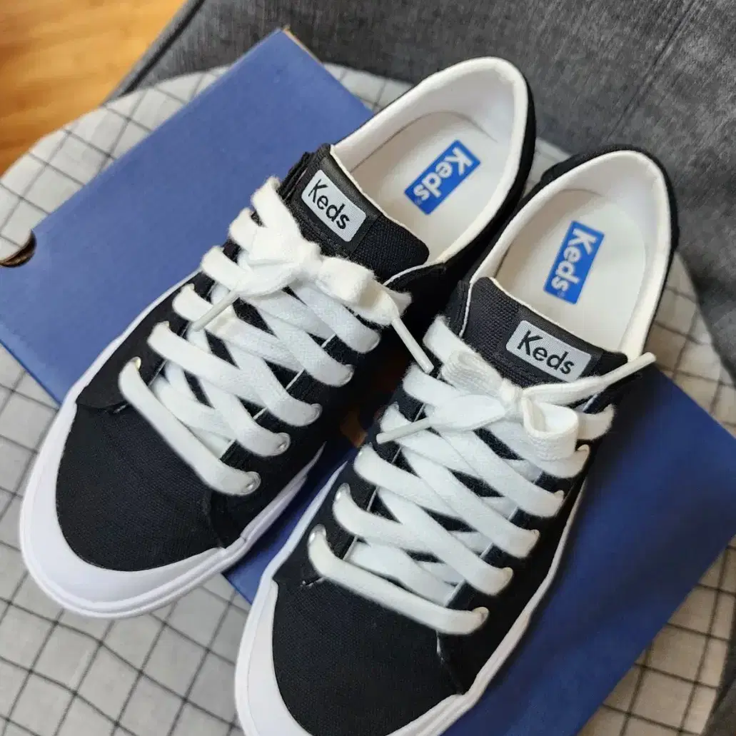 Keds 스니커즈 (블랙/블루)