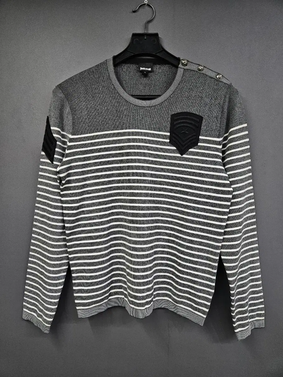 Just Cavalli Stripe Striped Men's 100 Knit