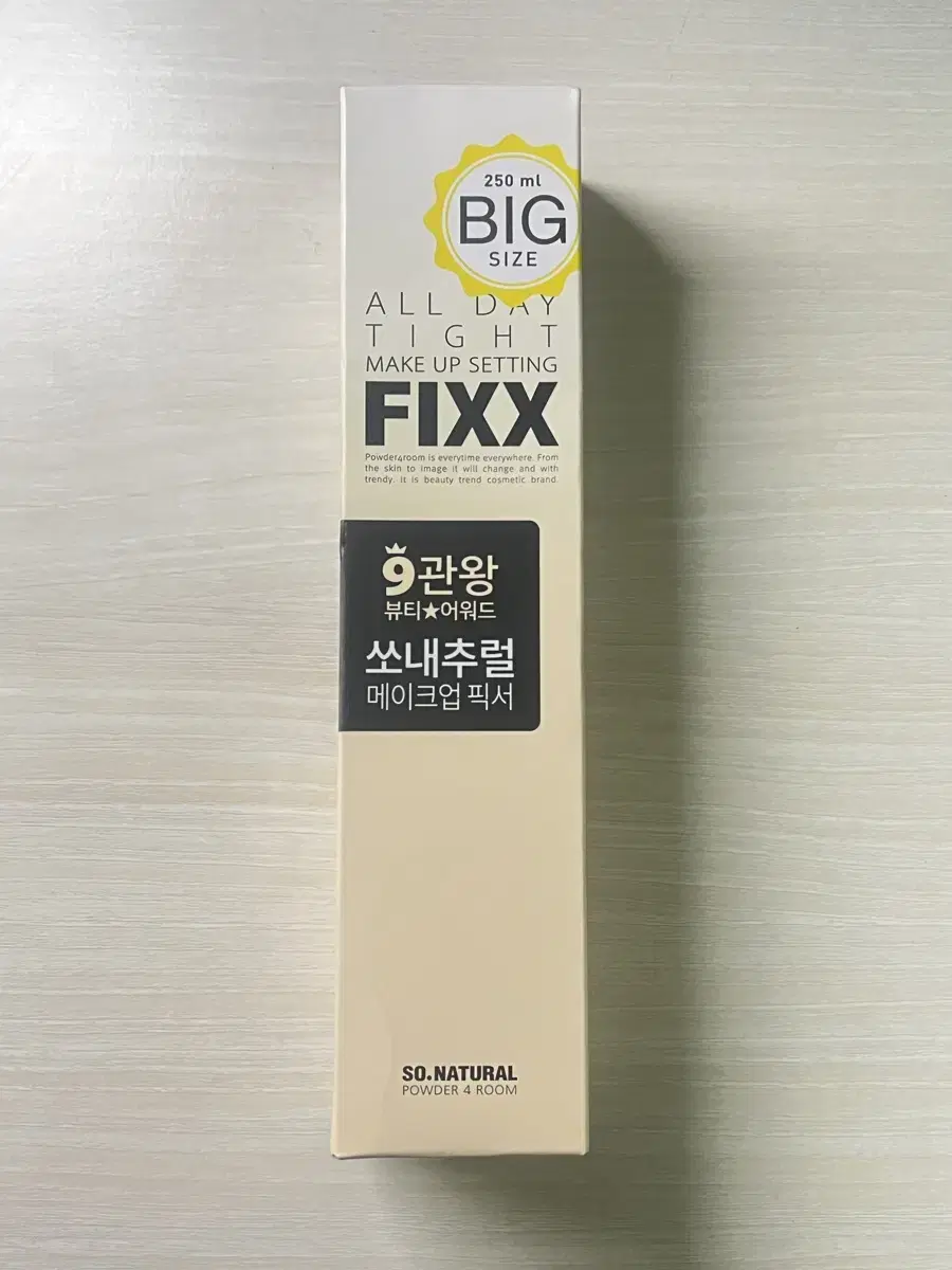 쏘내추럴 메이크업 픽서 250ml