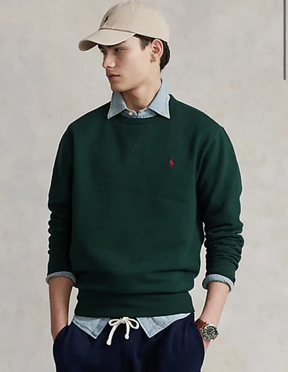 [Clearance] Brushed Polo Sweatshirt