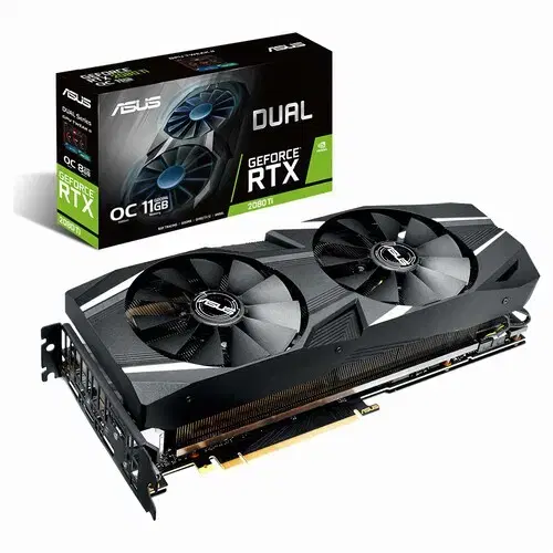 ASUS DUAL 지포스 RTX 2080 Ti O11G D6 11GB판매