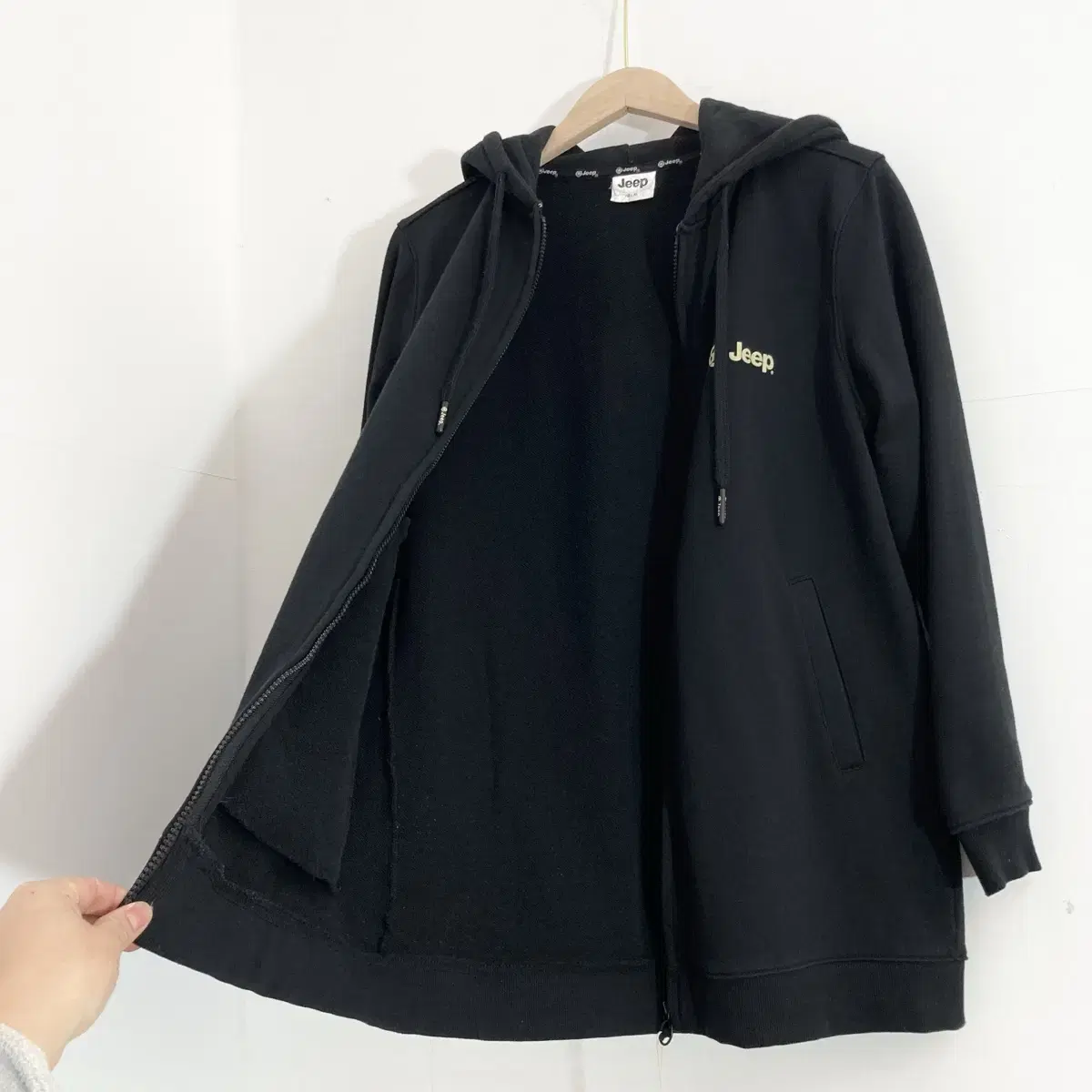 지프 롱 집업 가디건 Size M(95) JEEP Long Zip up