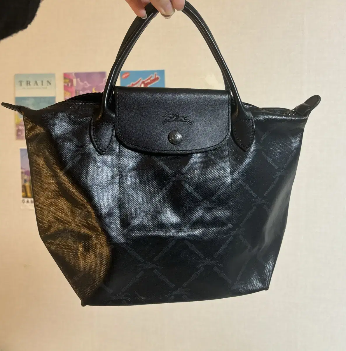 롱샴 르 플리아쥬 가방 (longchamp LE PLIAGE) 가죽 미니