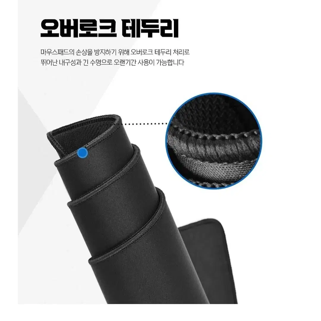 게이밍 키보드 마우스 국기 장패드 3mm PC방 장패드 사무용 롤 오버워