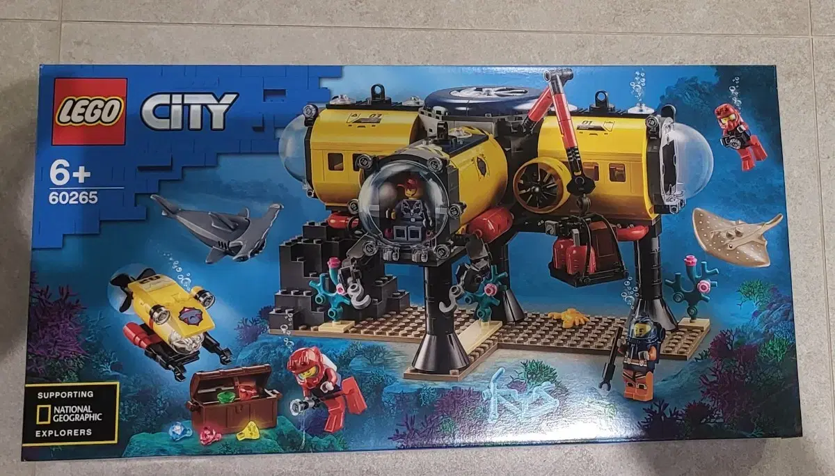 I have LEGO 60265 Ocean Exploration Station for sale.