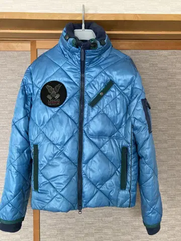 아비렉스 다운 자켓 AF-75 M 블루 블루