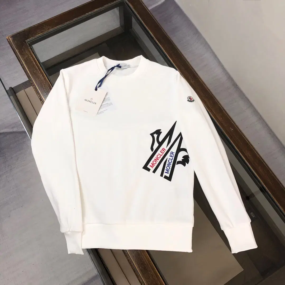 Moncler men's gaeul winter white knit top