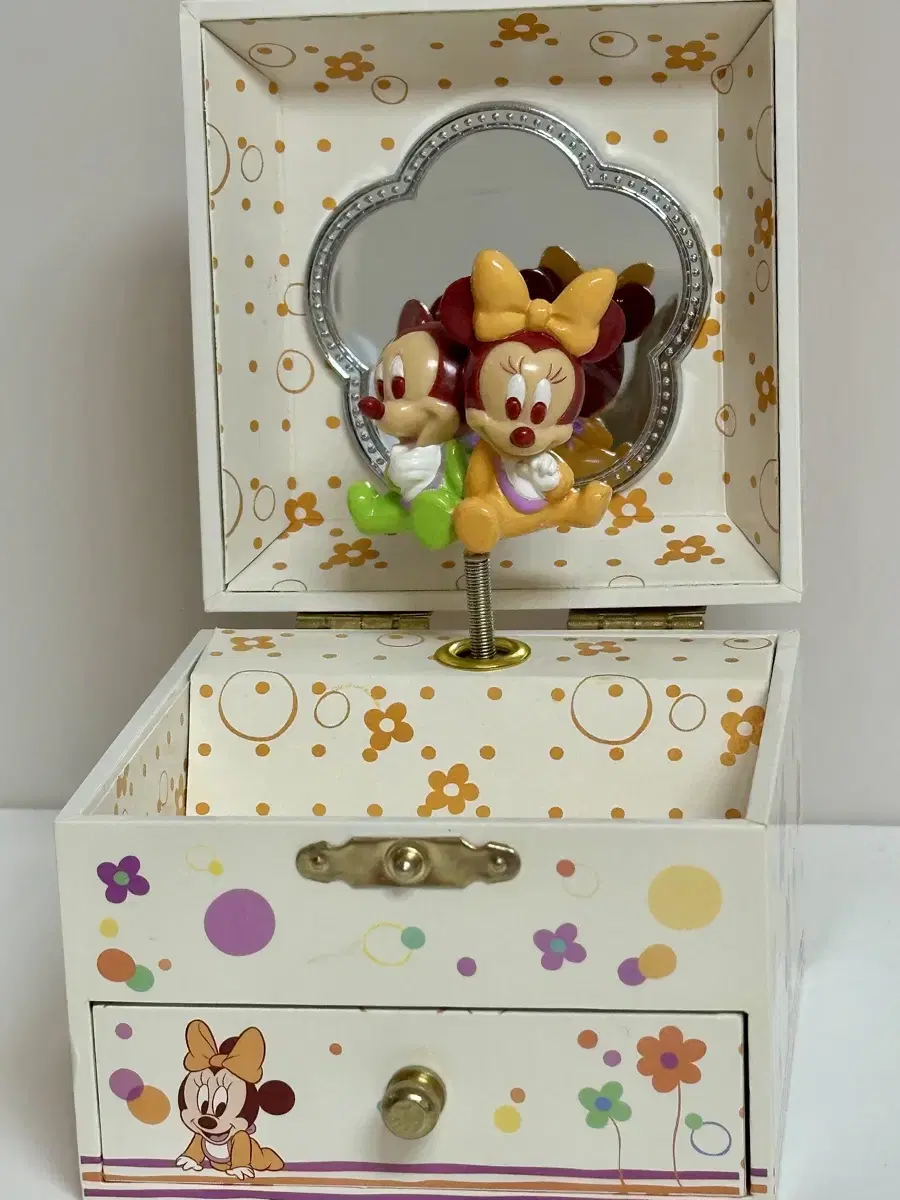 Baby Mickey Minnie Music Box Storage