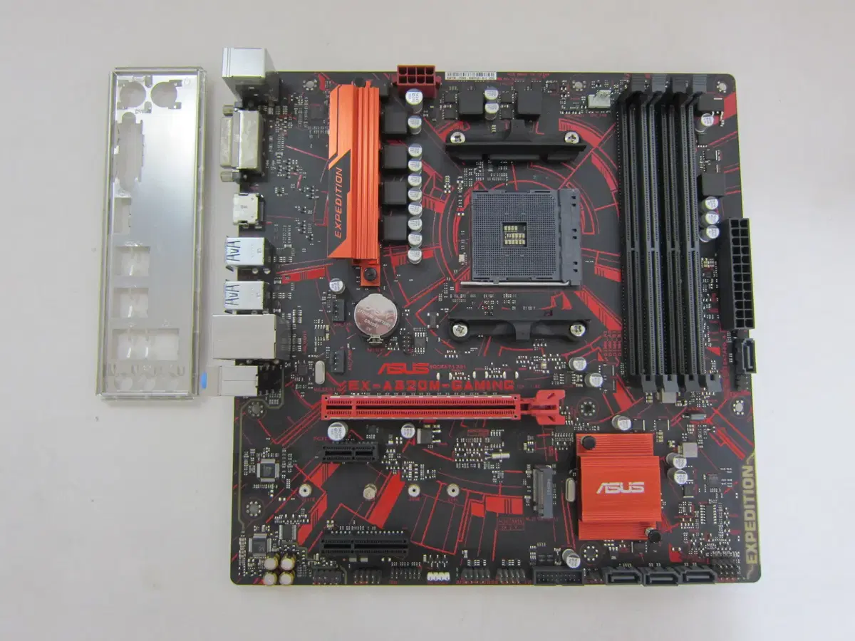 [AM4소켓] ASUS EX A320M-GAMING