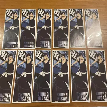 BLEACH 히노사키 슈헤이 롱 스티커 12개입