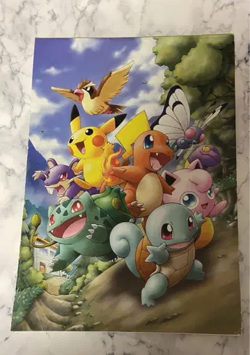 포켓몬 편지지 레터 2004 레어