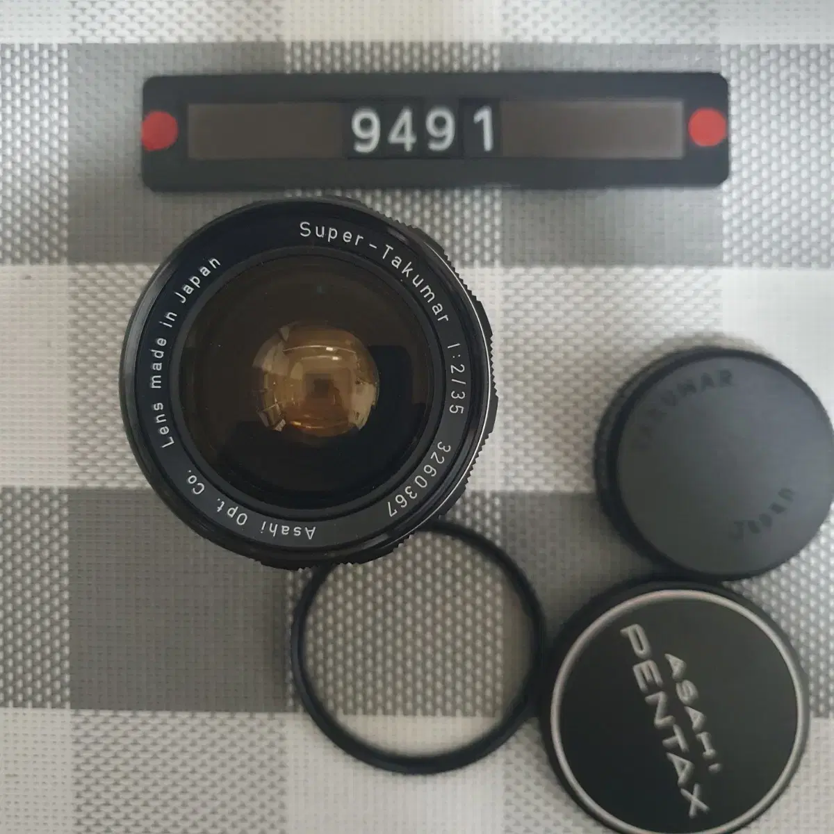 펜탁스 M42 마운트 슈퍼타쿠마 35mm 1대2 광각렌즈