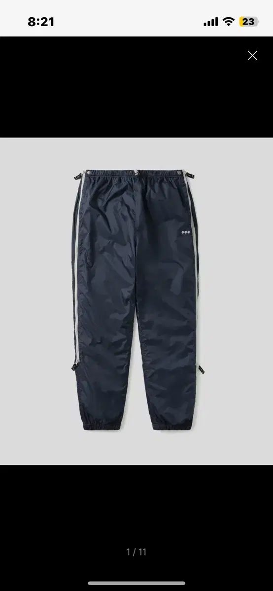 디스이즈네버댓 조거팬츠 Nylon Crew Pant Navy