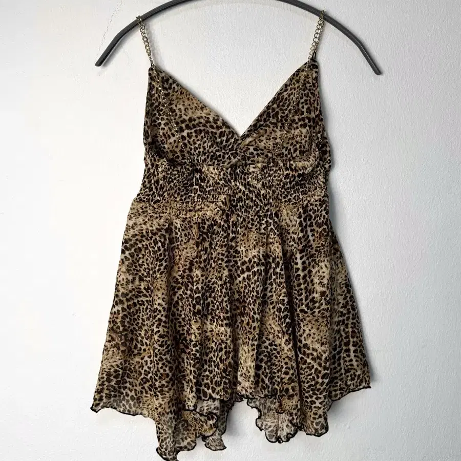 vintage leopard sleep dress