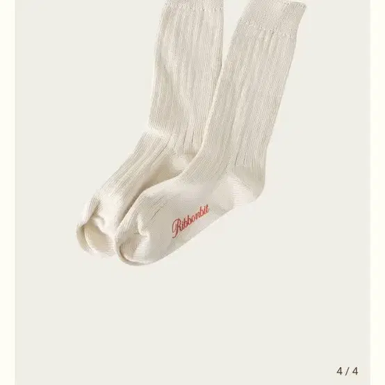 ribbonbit Ever Socks - Ivory(새상품)