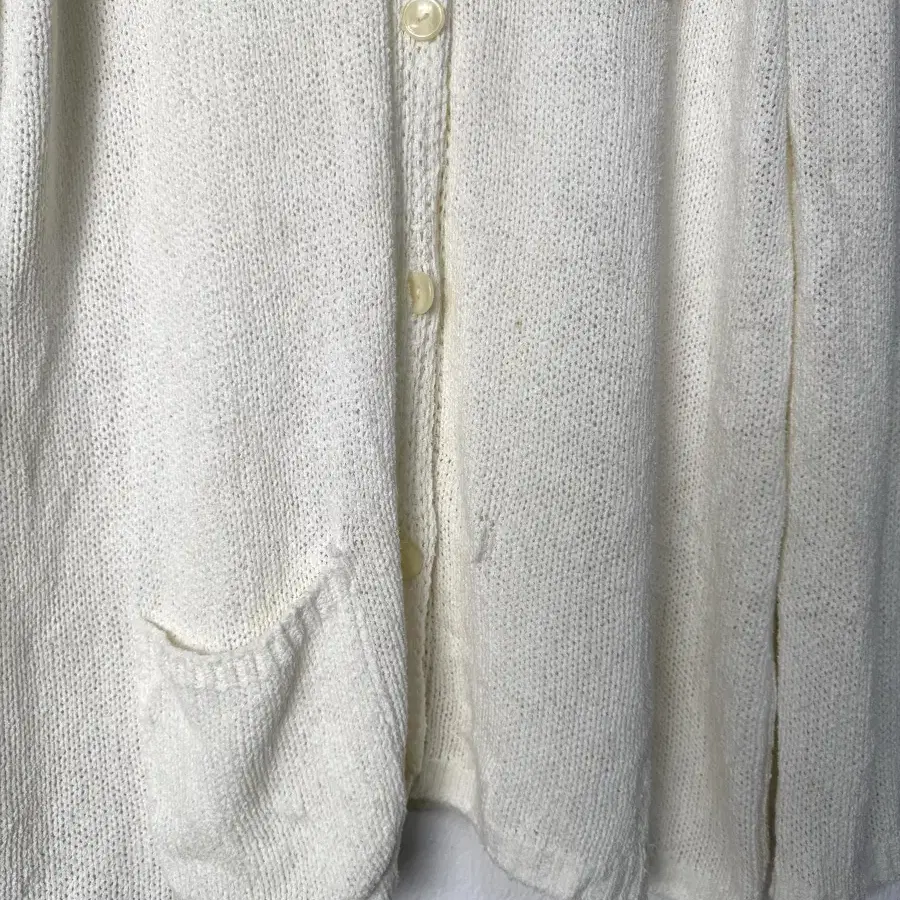 Japanese cream knit collar cardigan