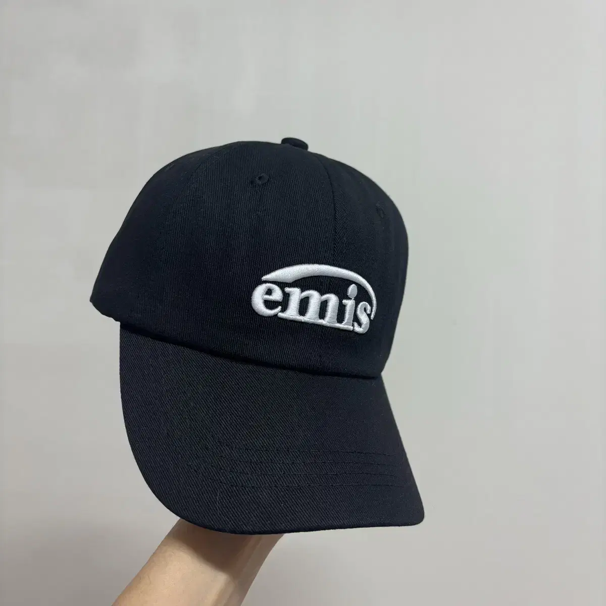 이미스 모자 블랙 emis 볼캡 (새제품)