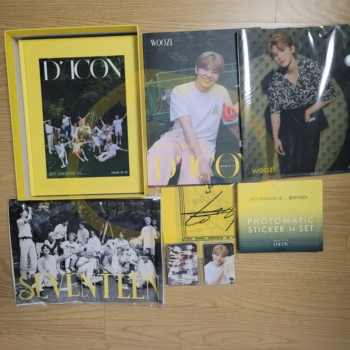 D-icon 디아이콘 Vol 12 세븐틴 우지 양도