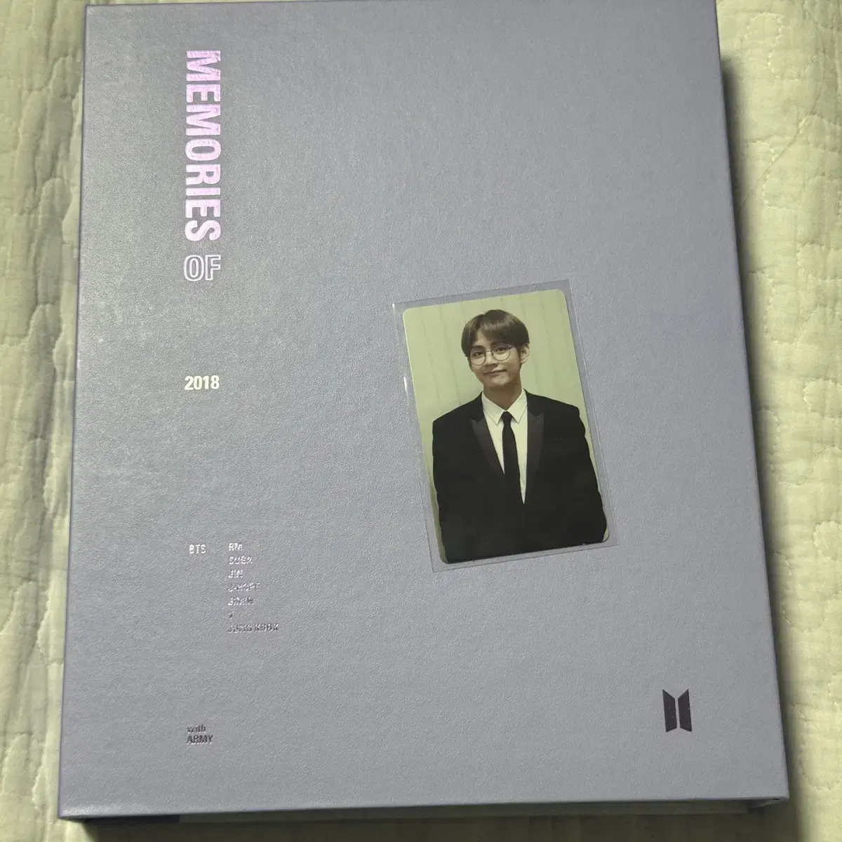 방탄소년단 메모리즈 2018 포카 뷔 태형 memories bts