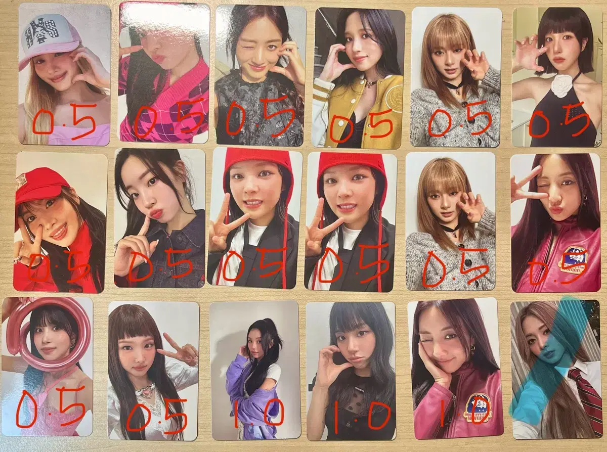 Twice strategy photocard transfer