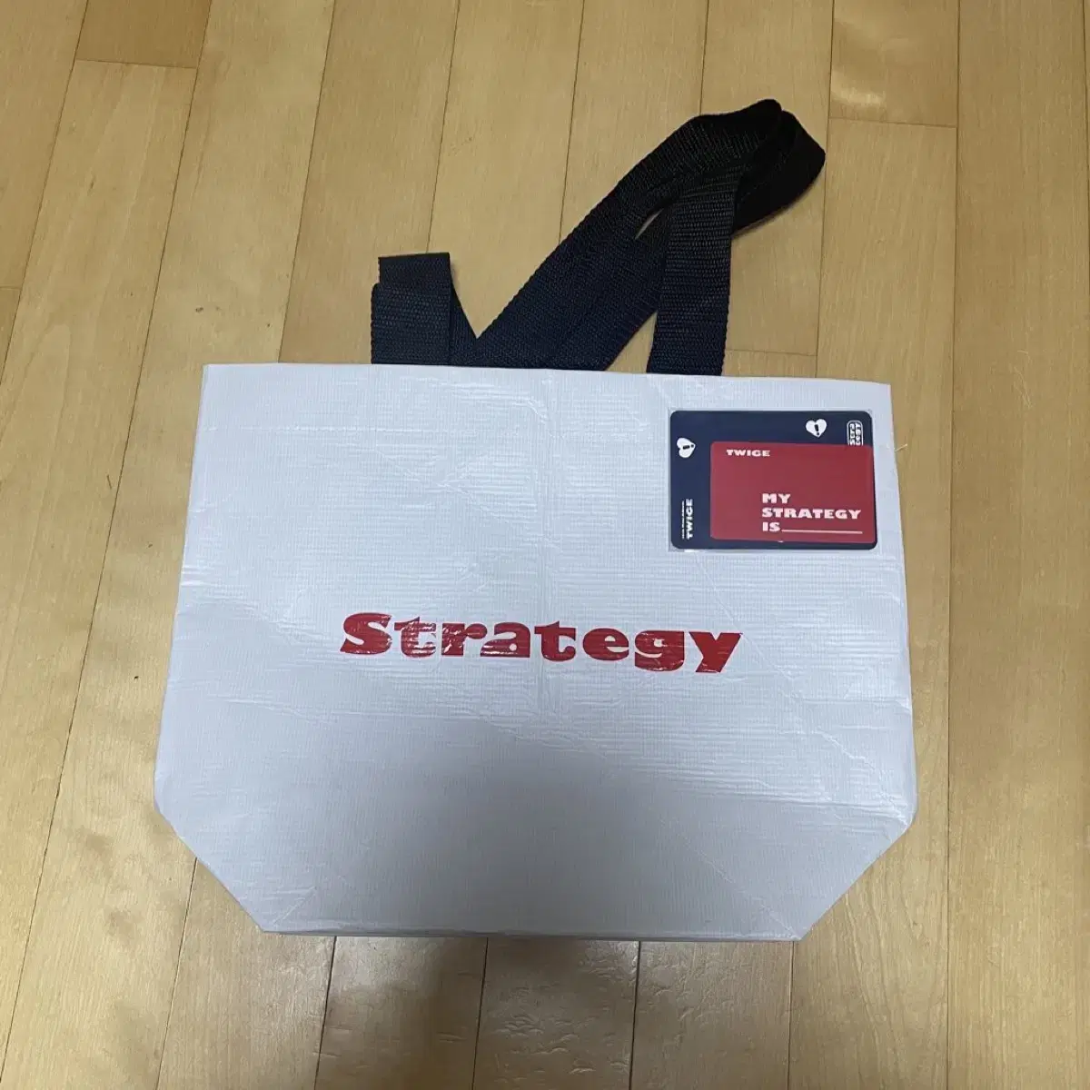 Twice STRATEGY pop up Reusable Bags