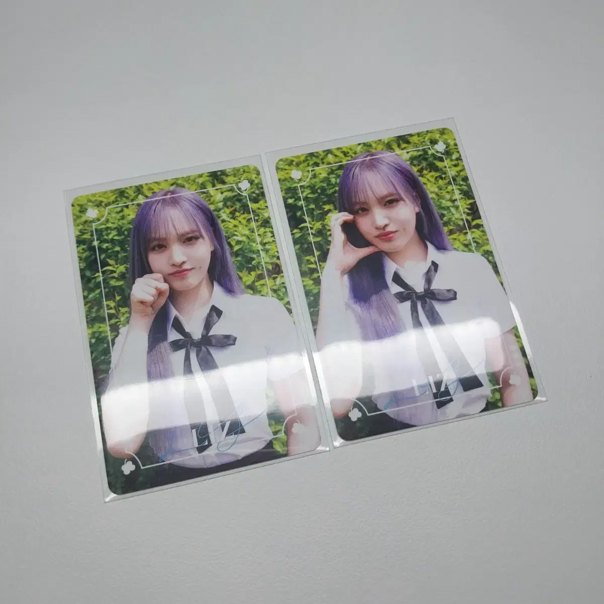 ive liz bunjoo photocard / yujin gaeul leeseo wonyoung yi seo / dikon