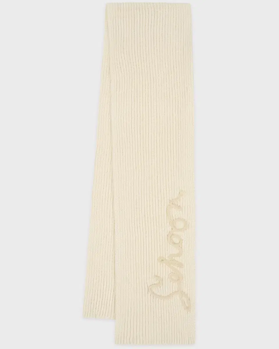 시눈 Sinoon Logo Muffler (cream)