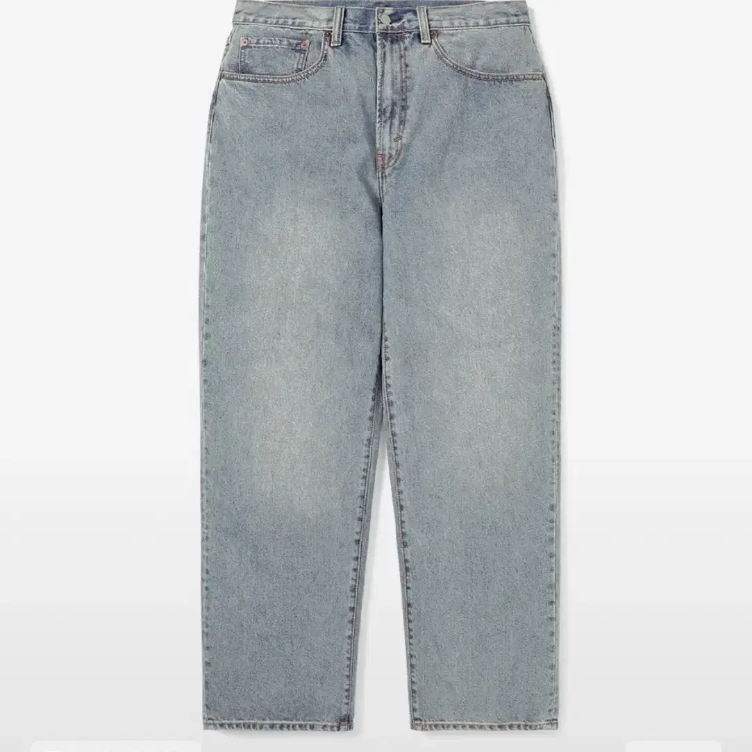 디네뎃 Regular Jeans Washed Blue M